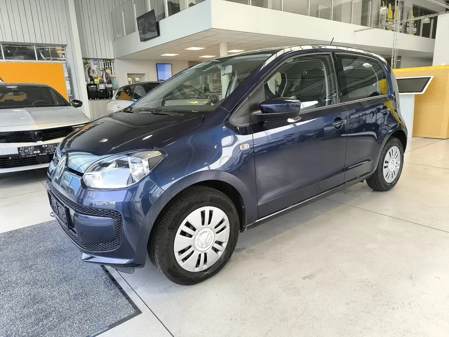 Volkswagen up! 1.0l *Navigatie*Airco*CD*USB*Bluetooth* Blau - 1