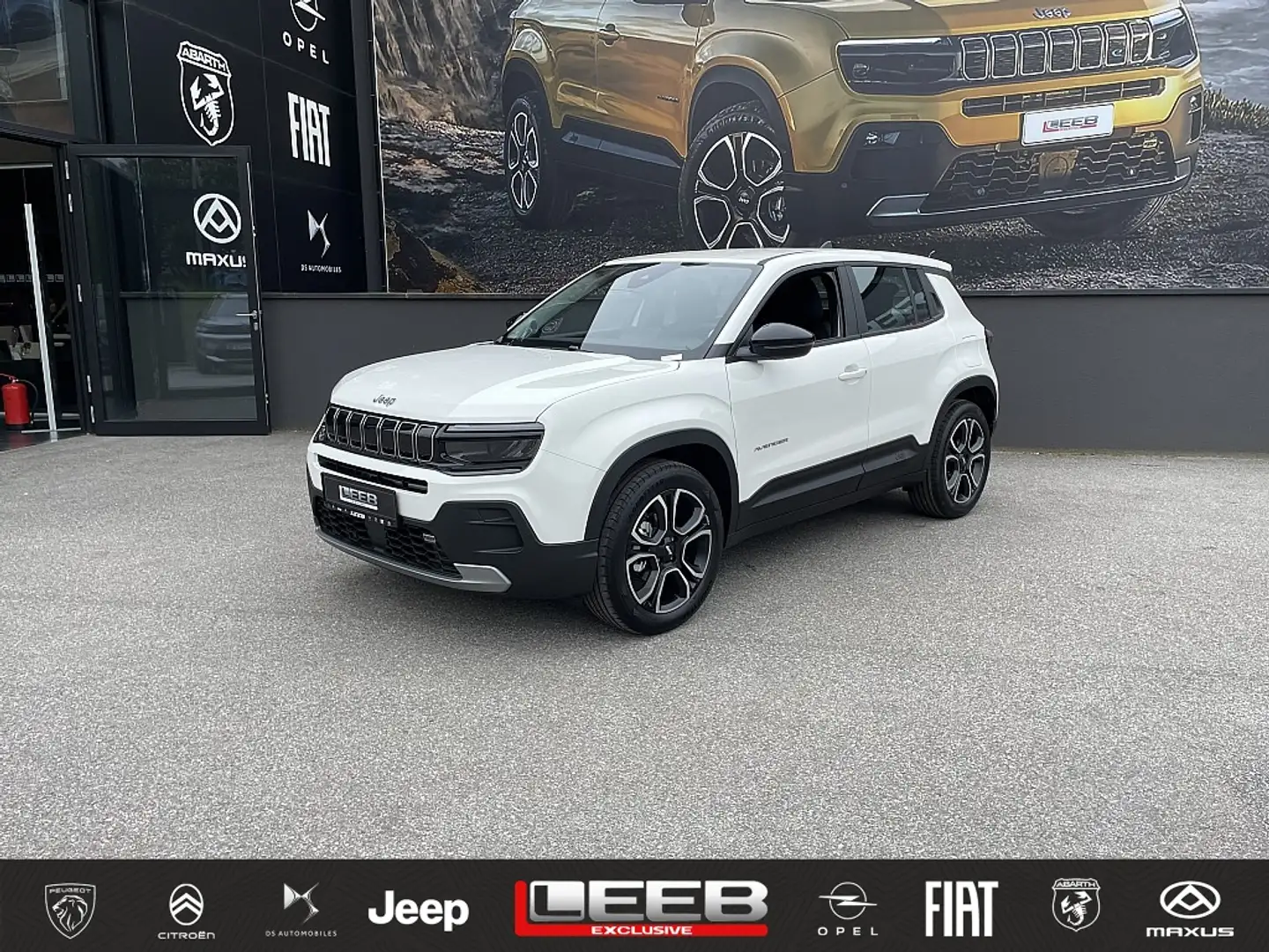 Jeep Avenger 1.2 GSE T3 Altitude Weiß - 1
