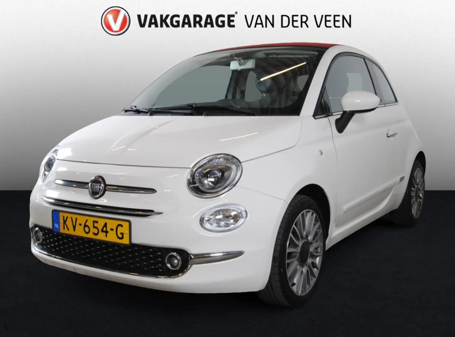 Fiat 500C 0.9 TwinAir T Lounge Blanco - 1
