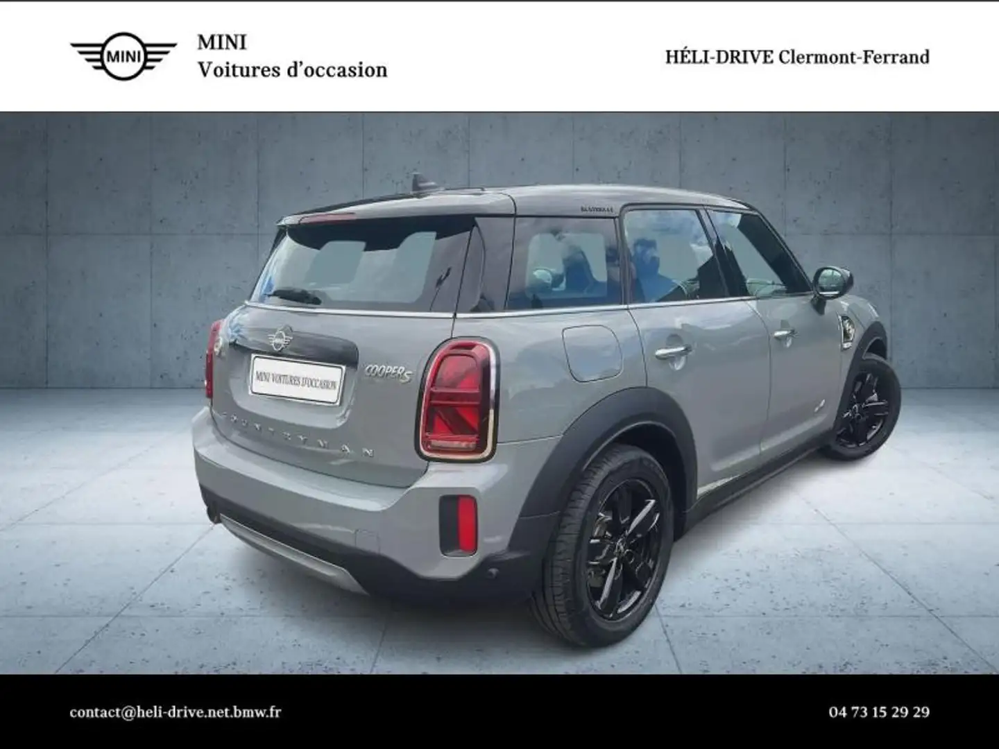 MINI Countryman C Cooper SE  125ch + 95ch Northwood ALL4 BVA6 Gris - 2