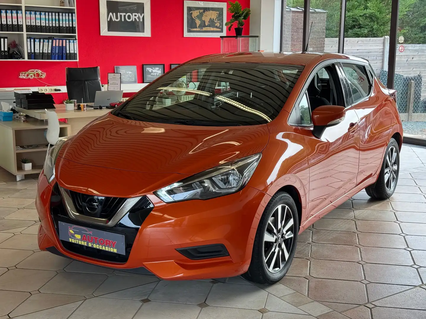 Nissan Micra Micra 0.9 IG-T Acenta Oranje - 1