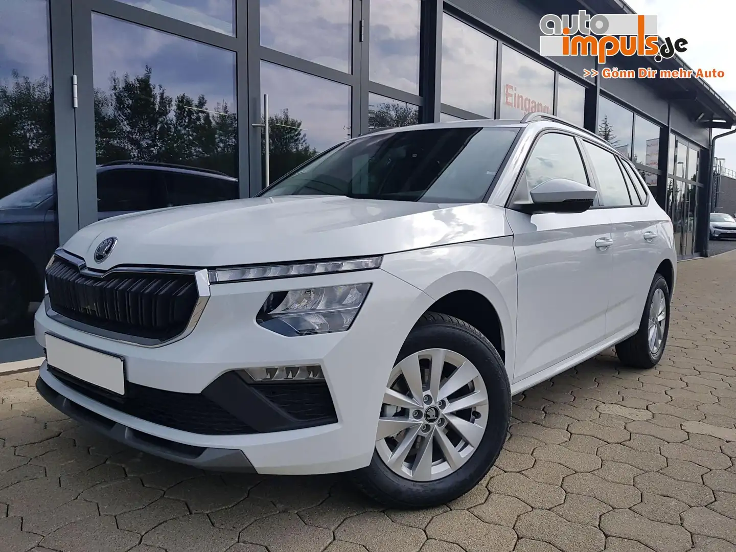 Skoda Kamiq Selection 1,0TSI 85KW/116PS 5 Jahre Garantie, S... Wit - 2
