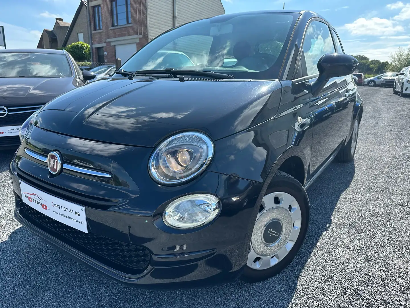 Fiat 500 1.2 8V Pop 12Maanden waarborg Zwart - 1