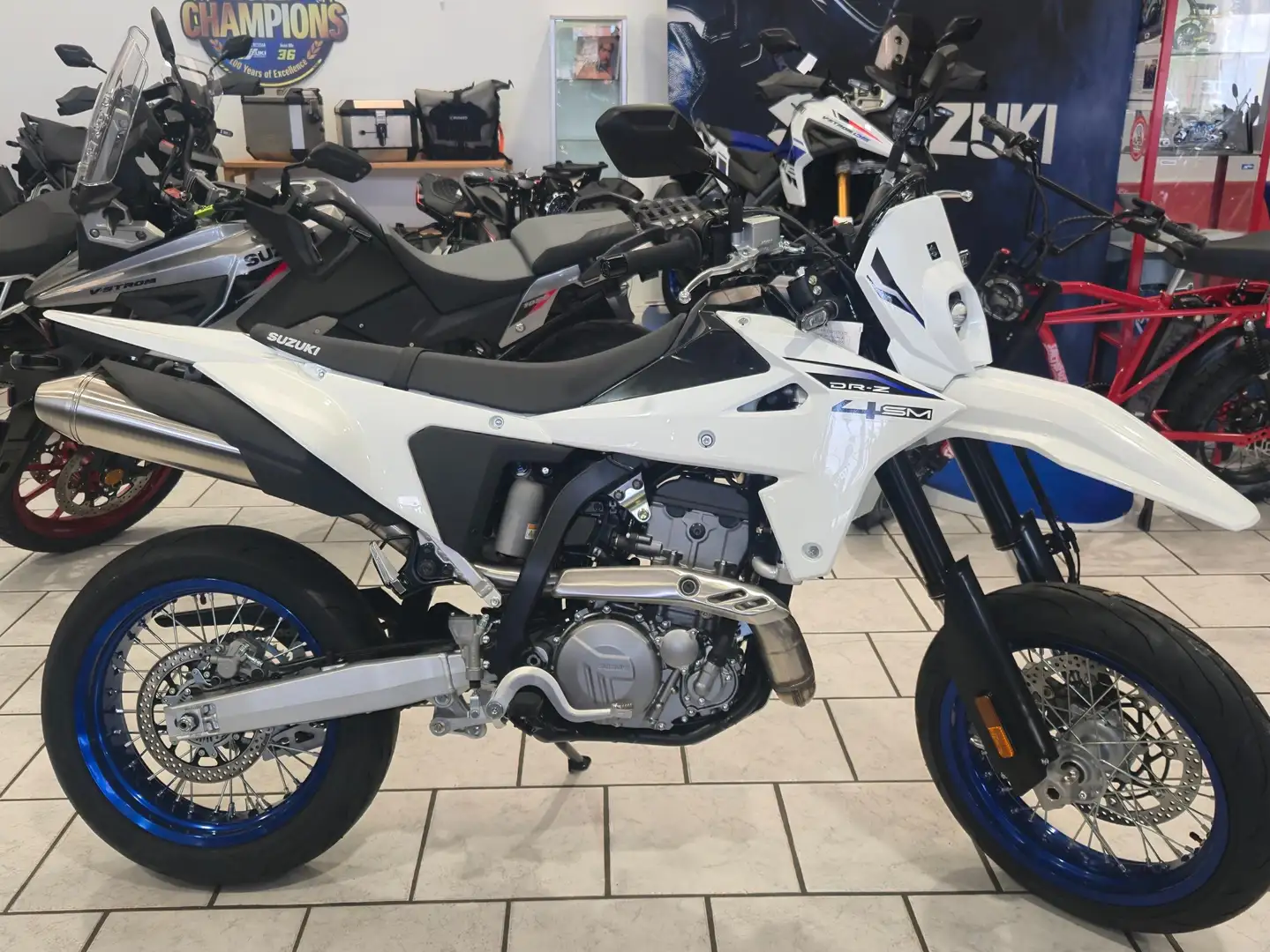 Suzuki DR 400 DR 400 SM MOTARD ABS EURO 5 + Bianco - 1