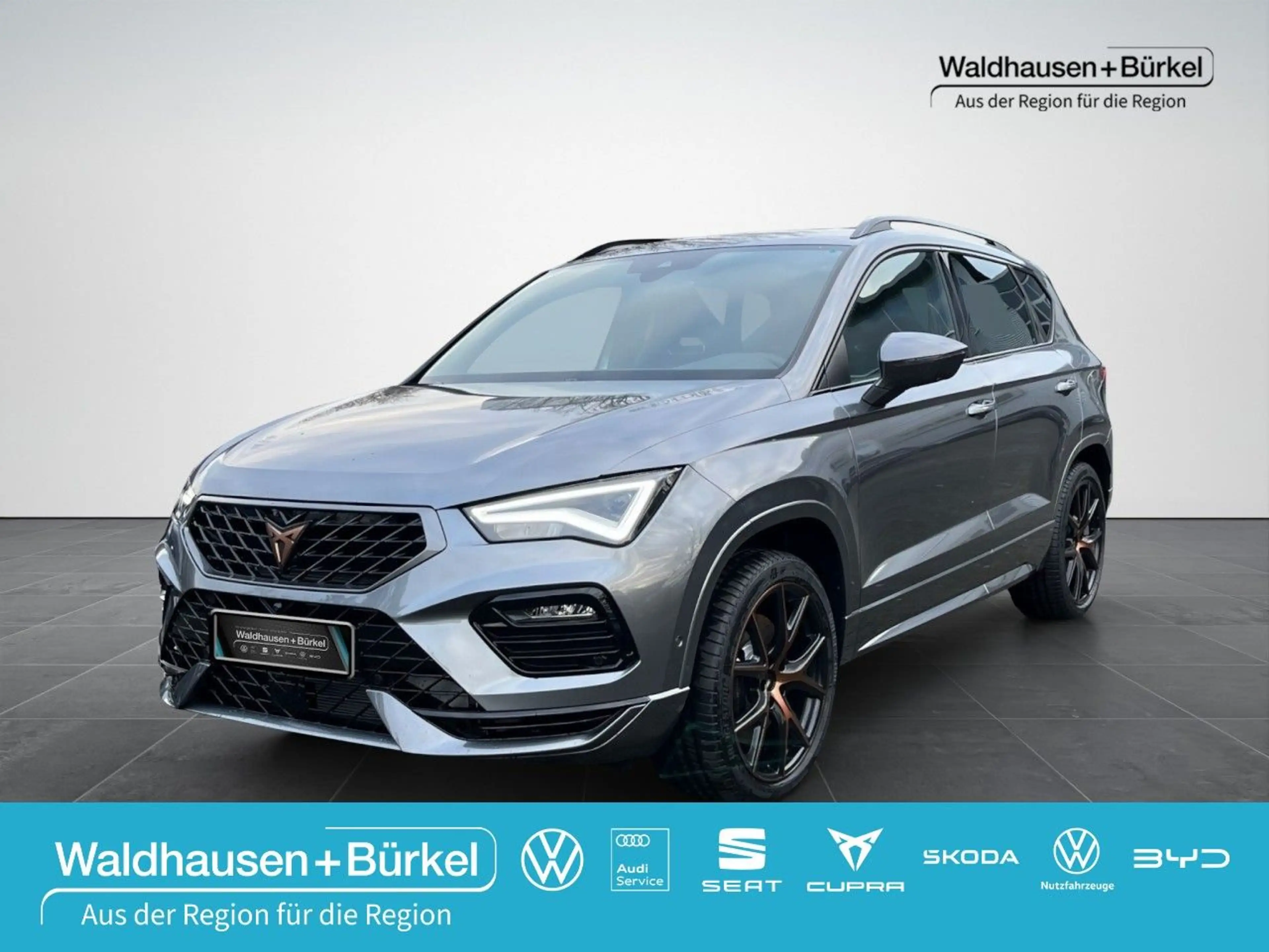 CUPRA Ateca 2.0 TSI 4Drive VZ 360°|AHK|Pano|LED|R-Kam.