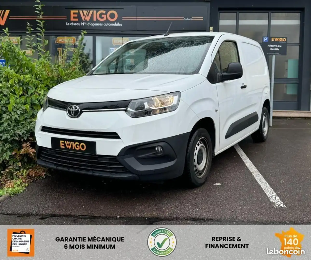 Toyota Proace CITY Verso PRO ACE FOURGON 1.5 D 75ch MEDIUM L1 1è Blanc - 1
