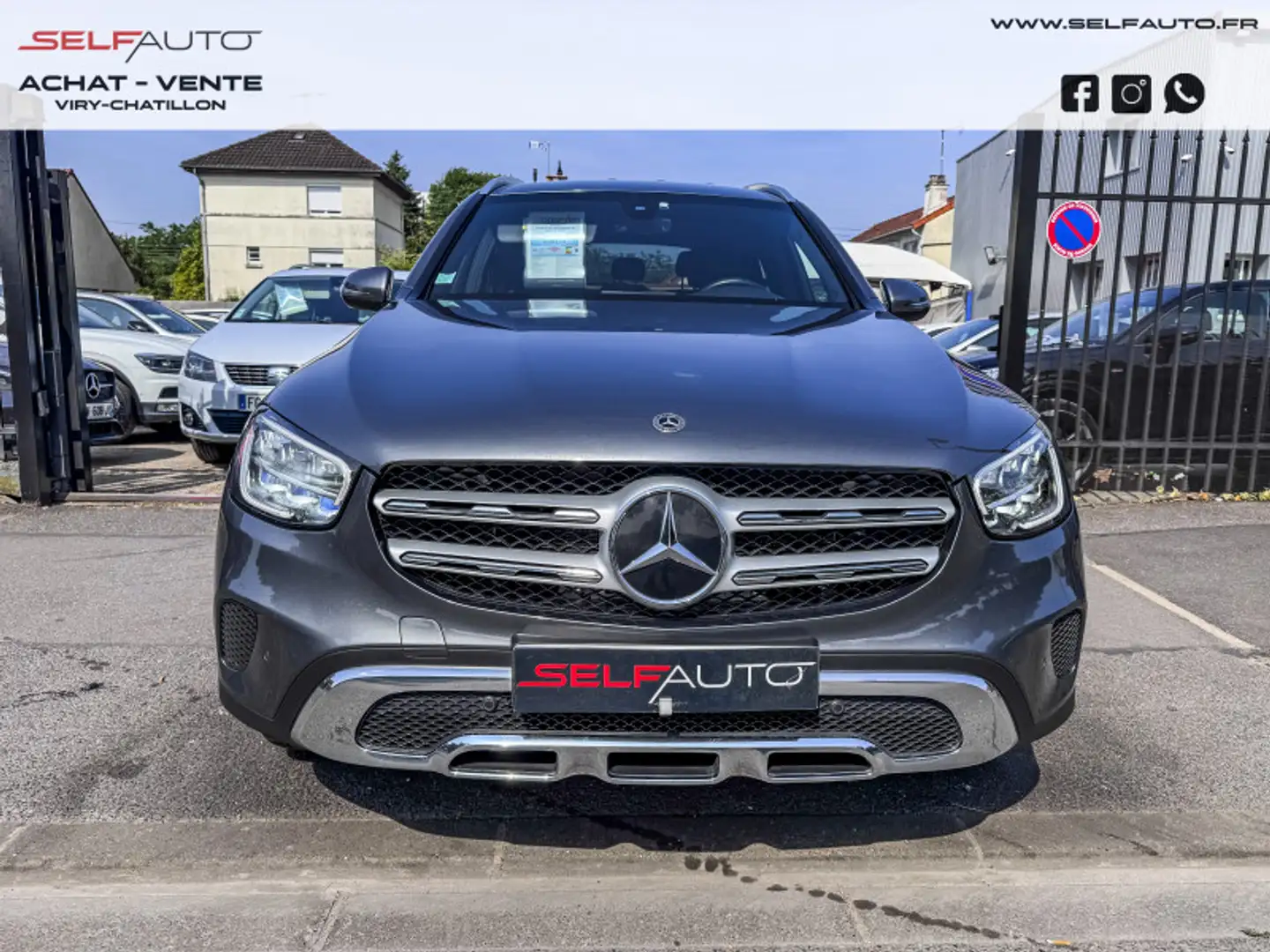 Mercedes-Benz GLC 300 300 DE 194+122CH BUSINESS LINE 4MATIC 9G-TRONIC Gris - 2