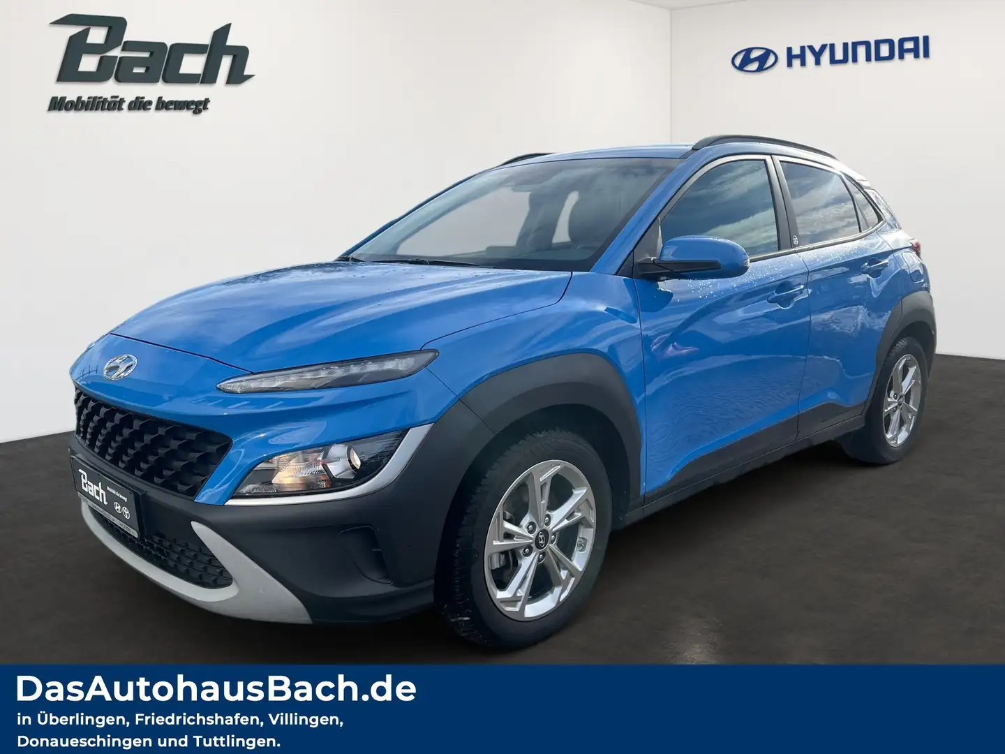 Hyundai KONA 1.0L T-GDi Edition 30 AHK+Navi+SHZ+Winterp. Blau - 1