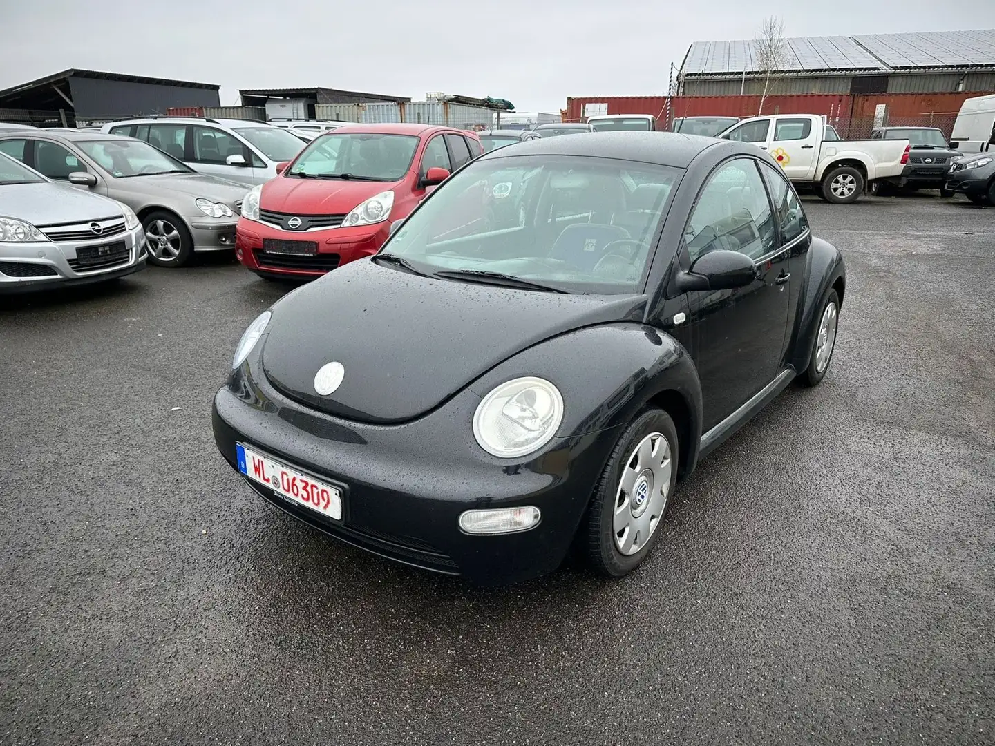 Volkswagen New Beetle 1,6L Highline*Klima*Allwetter*2xel.Fe Fekete - 1
