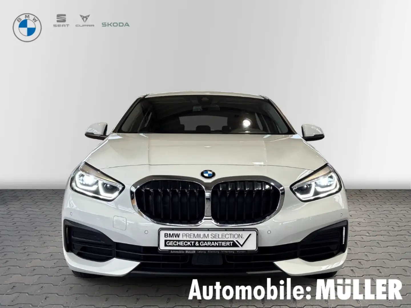 BMW 118 i Limousine Navi Digitales Cockpit LED Sperrdiff. Weiß - 2