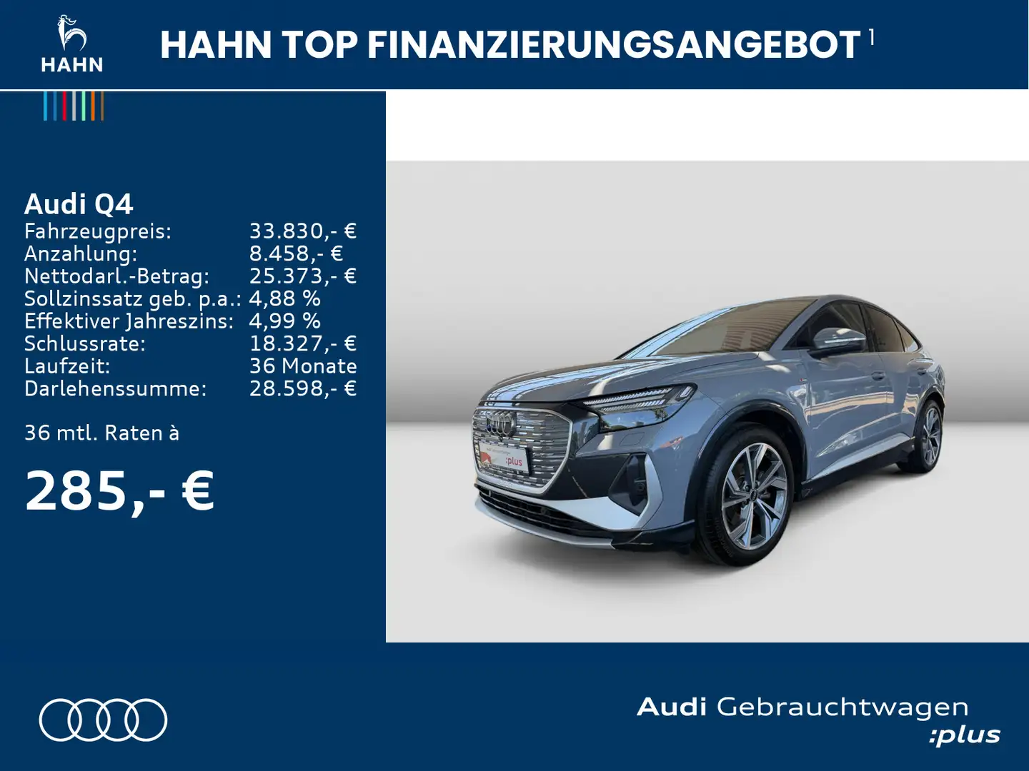 Audi 35 e-tron Sportback S tronic HUD Matrix CAM Grau - 2