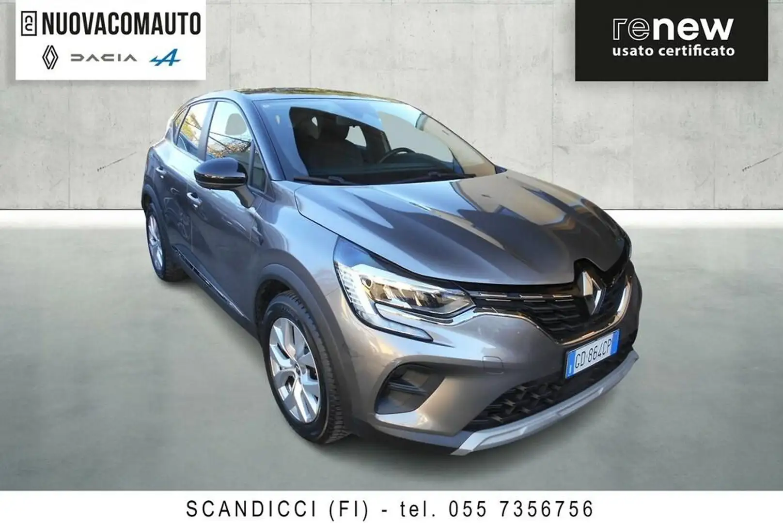 Renault Captur 1.5 blue dci Zen 115cv edc Grigio - 2