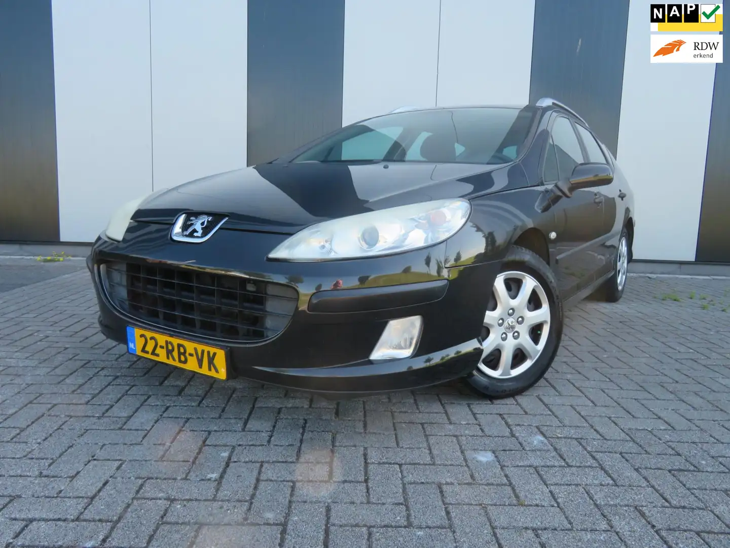 Peugeot 407 SW 2.0-16V XR Zwart - 1