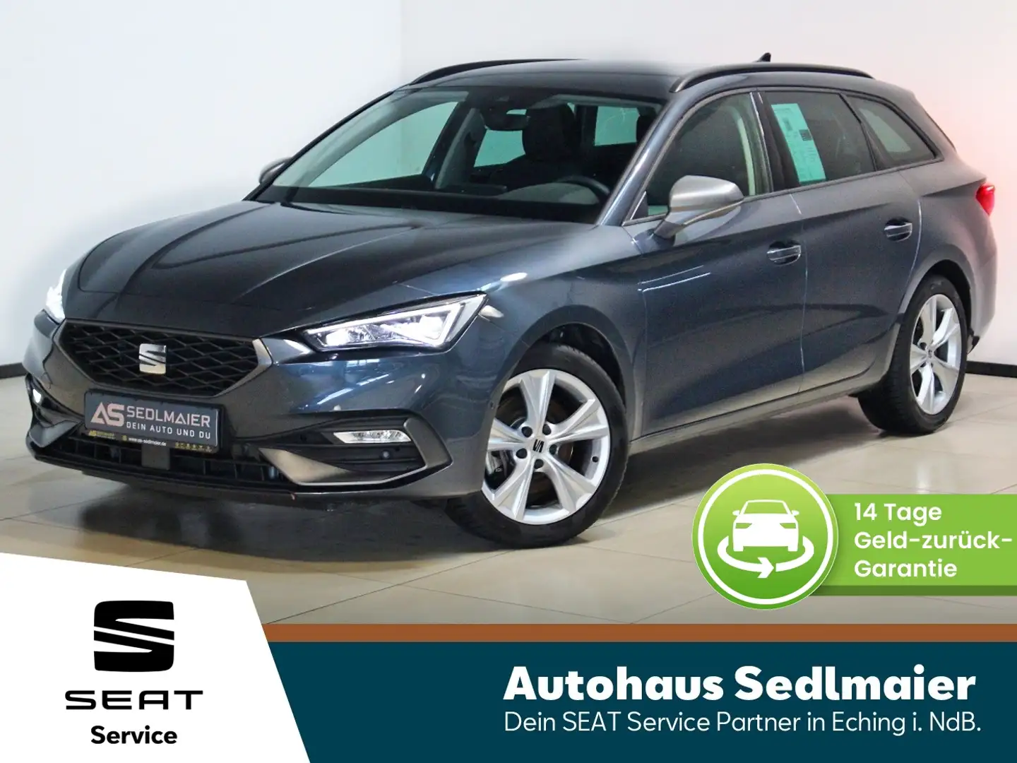 SEAT Leon Sportstourer 2.0 TDI FR WSS+SHz|ACC|APP|NAV Grau - 1