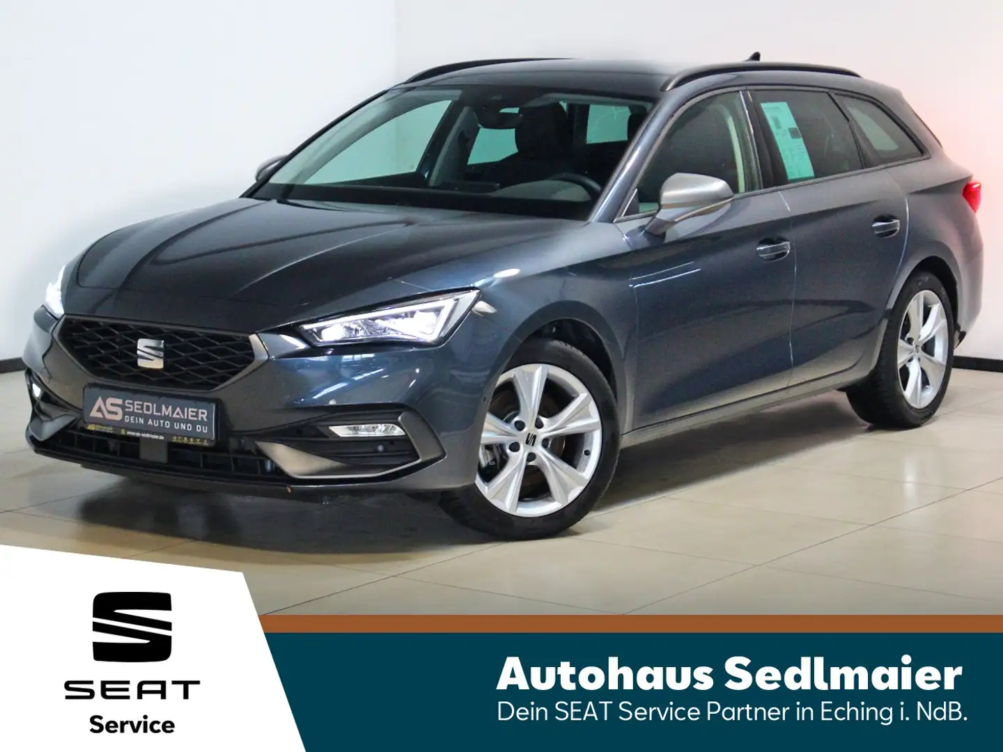 SEAT Leon Sportstourer 2.0 TDI FR WSS+SHz|ACC|APP|NAV Grau - 2