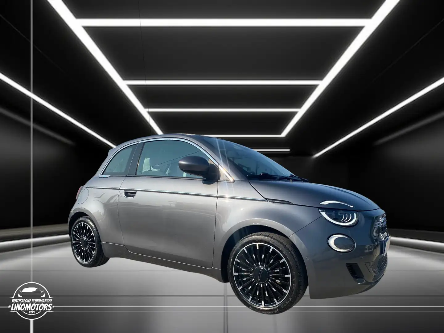 Fiat 500e 500e 42 kWh La Prima Bleu - 1