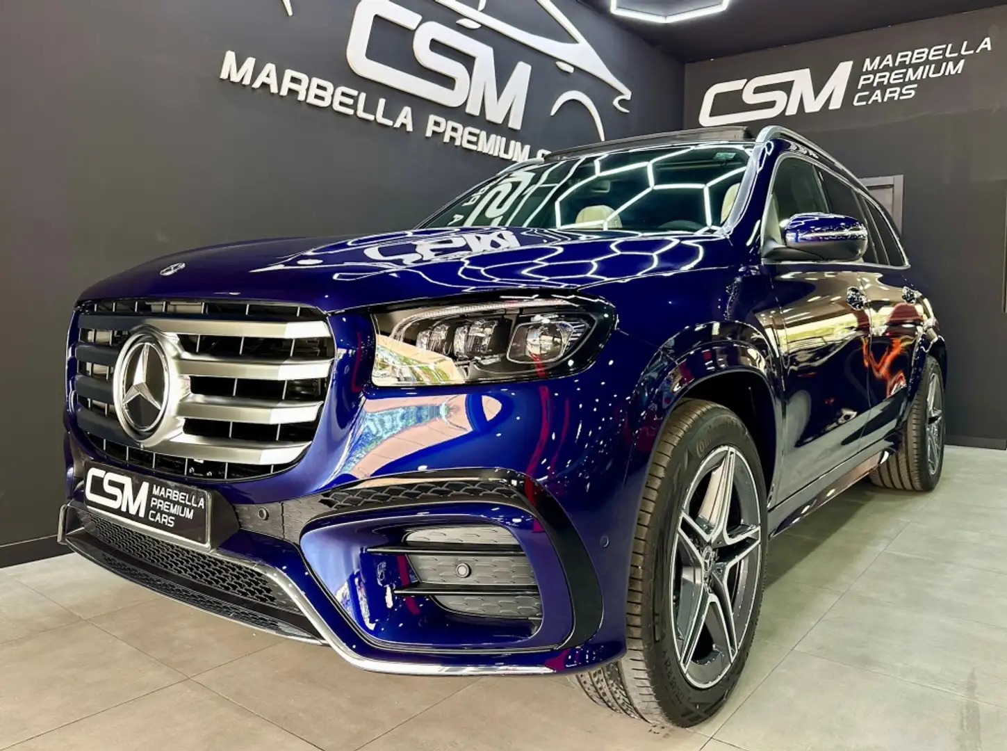 Mercedes-Benz GLS 450 450d 4Matic Azul - 1