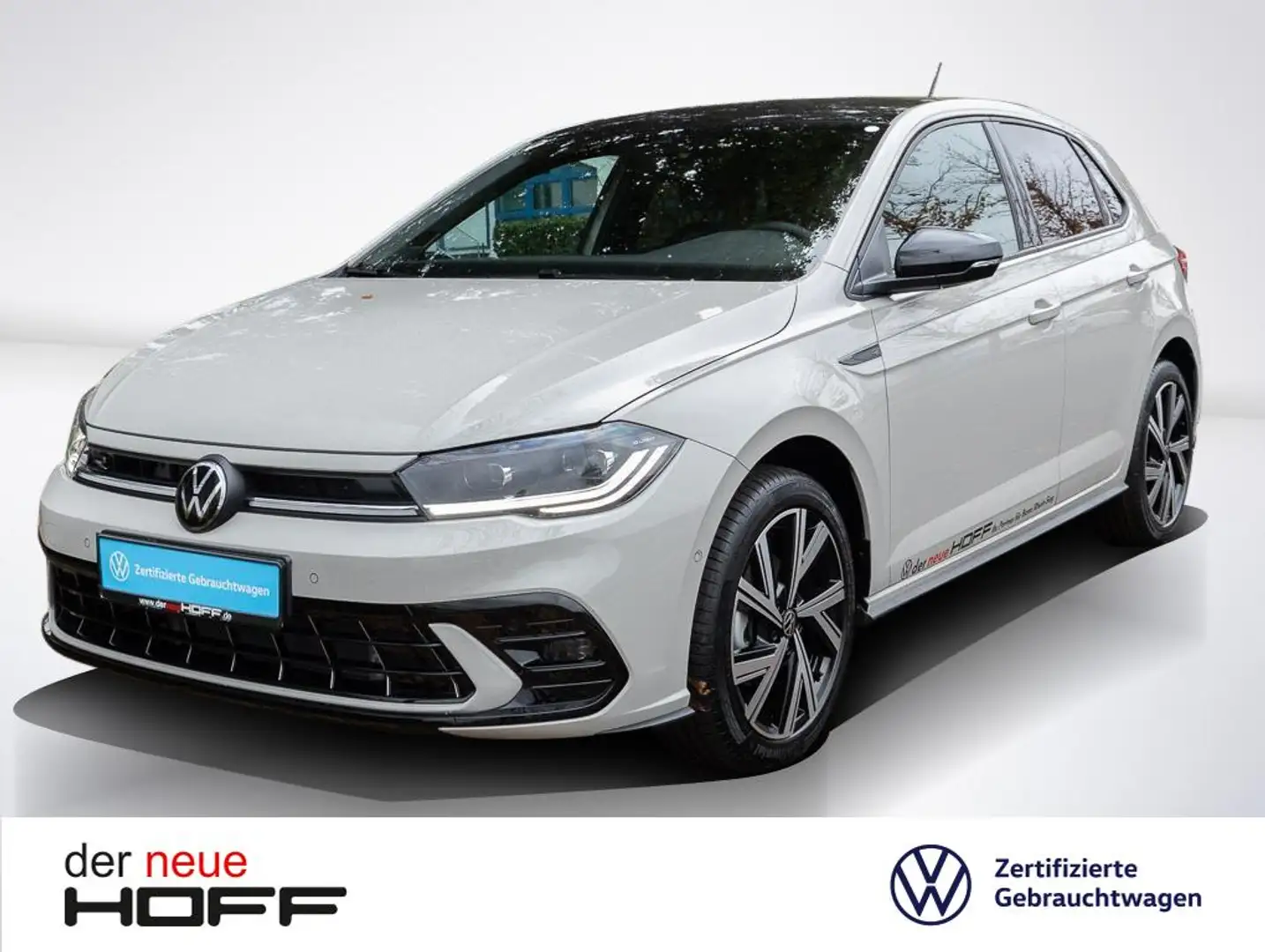 Volkswagen Polo 1.0 TSI DSG R-Line LED Matrix Kamera Roof Pack 17" Grau - 1