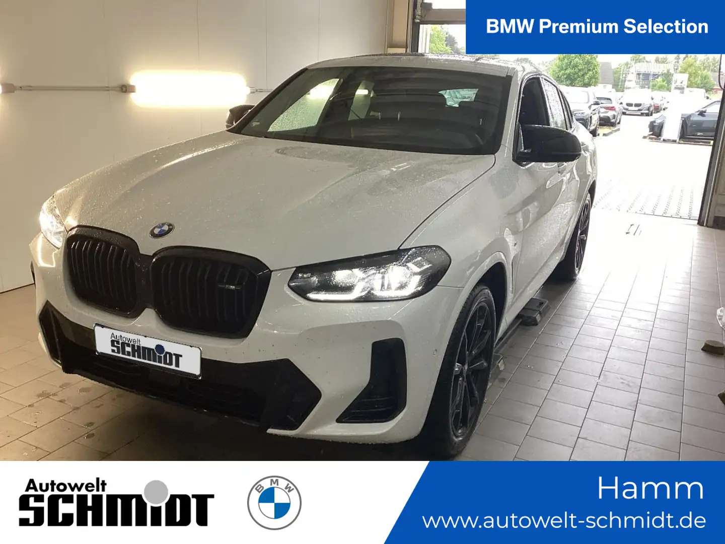 BMW X4 M40d + GARANTIE-bis-07.2028 Weiß - 1