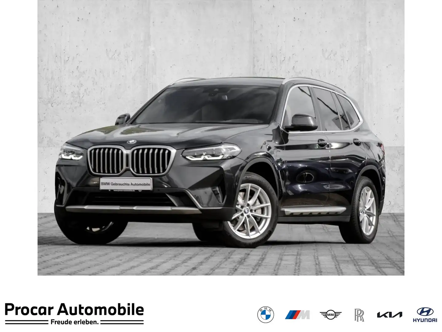 BMW X3 xDrive30e LC Prof. Navi H/K LED RFK DAB Grigio - 1