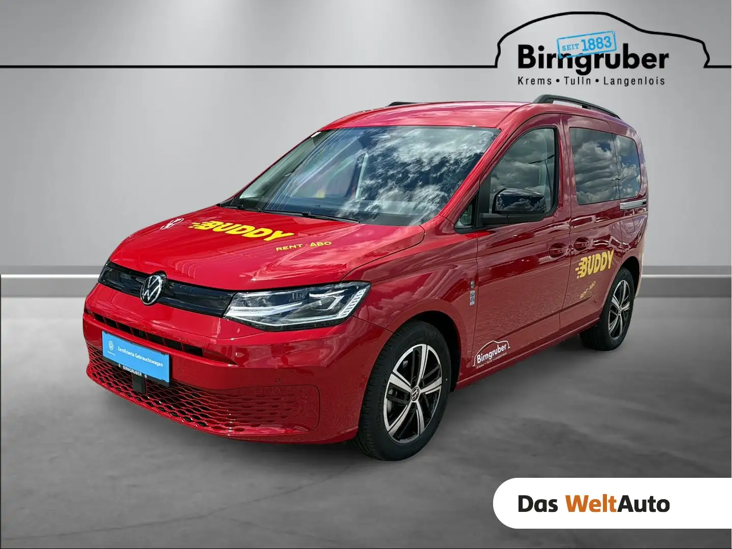 Volkswagen Caddy Family TDI Rot - 1
