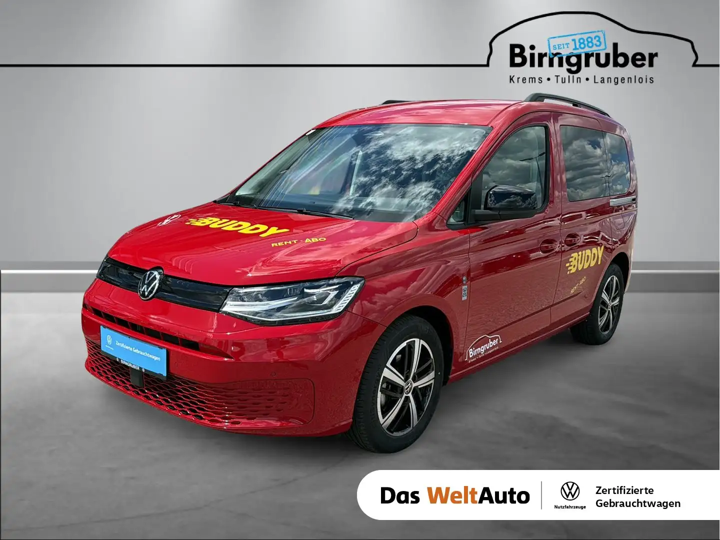 Volkswagen Caddy Family TDI Rot - 1