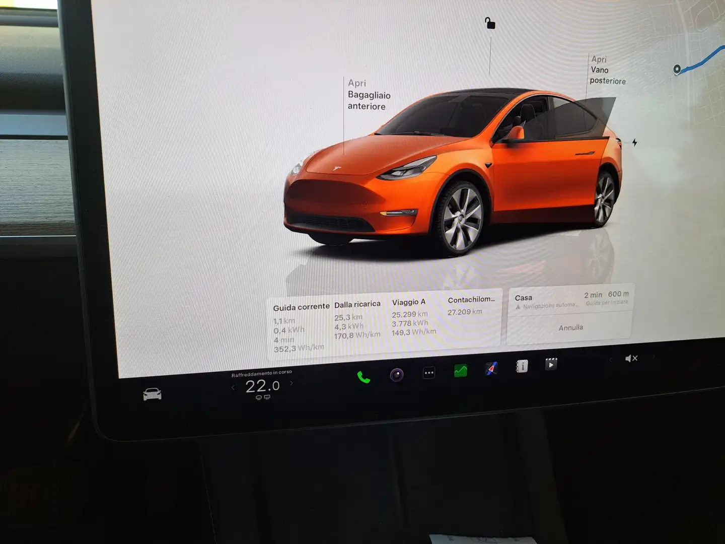 Tesla Model Y Model Y 2021 Single Motor rwd-IVA ESPOSTA Bianco - 2