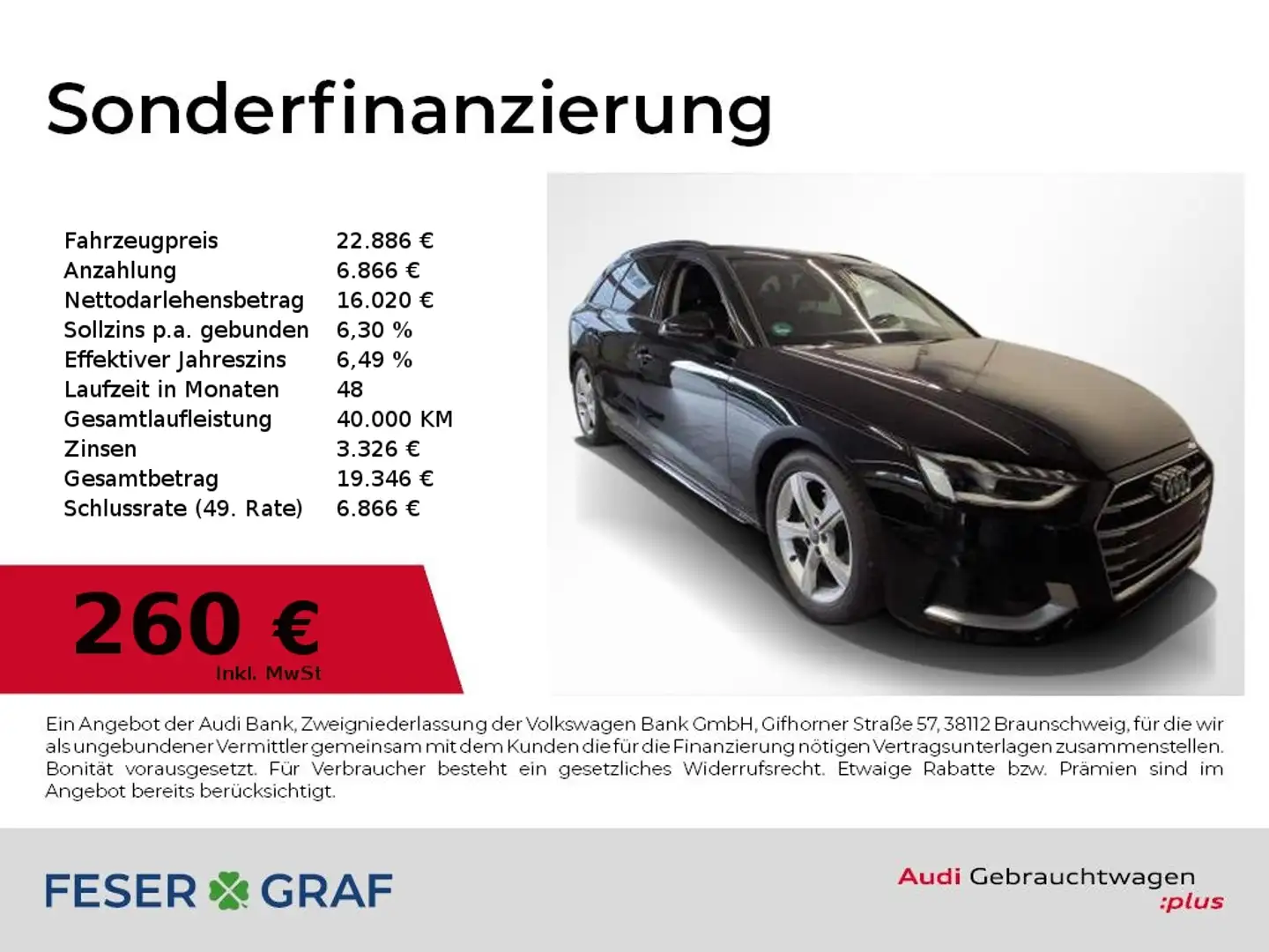 Audi A4 Avant 35 TDI S tronic adv AHK,HUD,LED,Navi Nero - 1