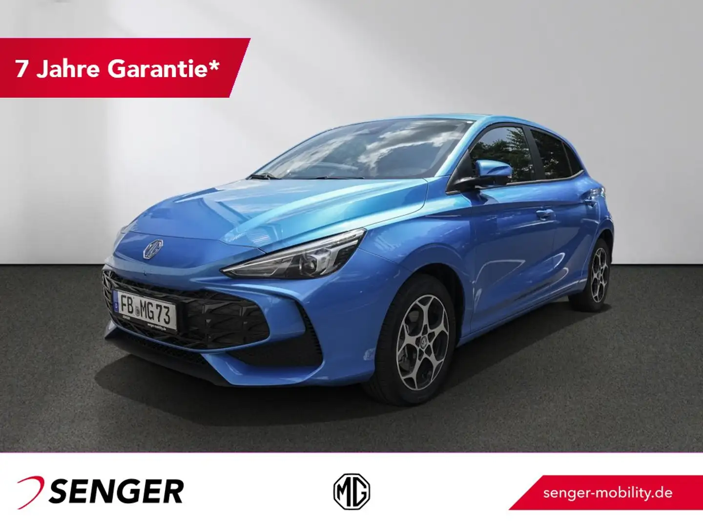 MG MG3 Hybrid+Der smarte Hybrid für Stadt und Land* Blauw - 1