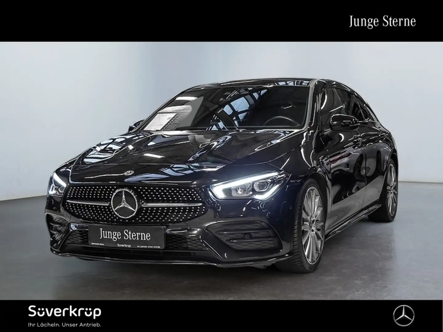 Mercedes-Benz CLA 250 SB AMG NIGHT AHK KAMERA PANO SPUR PDC Schwarz - 1