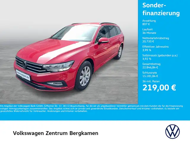 2024 Volkswagen Passat in Red for sale