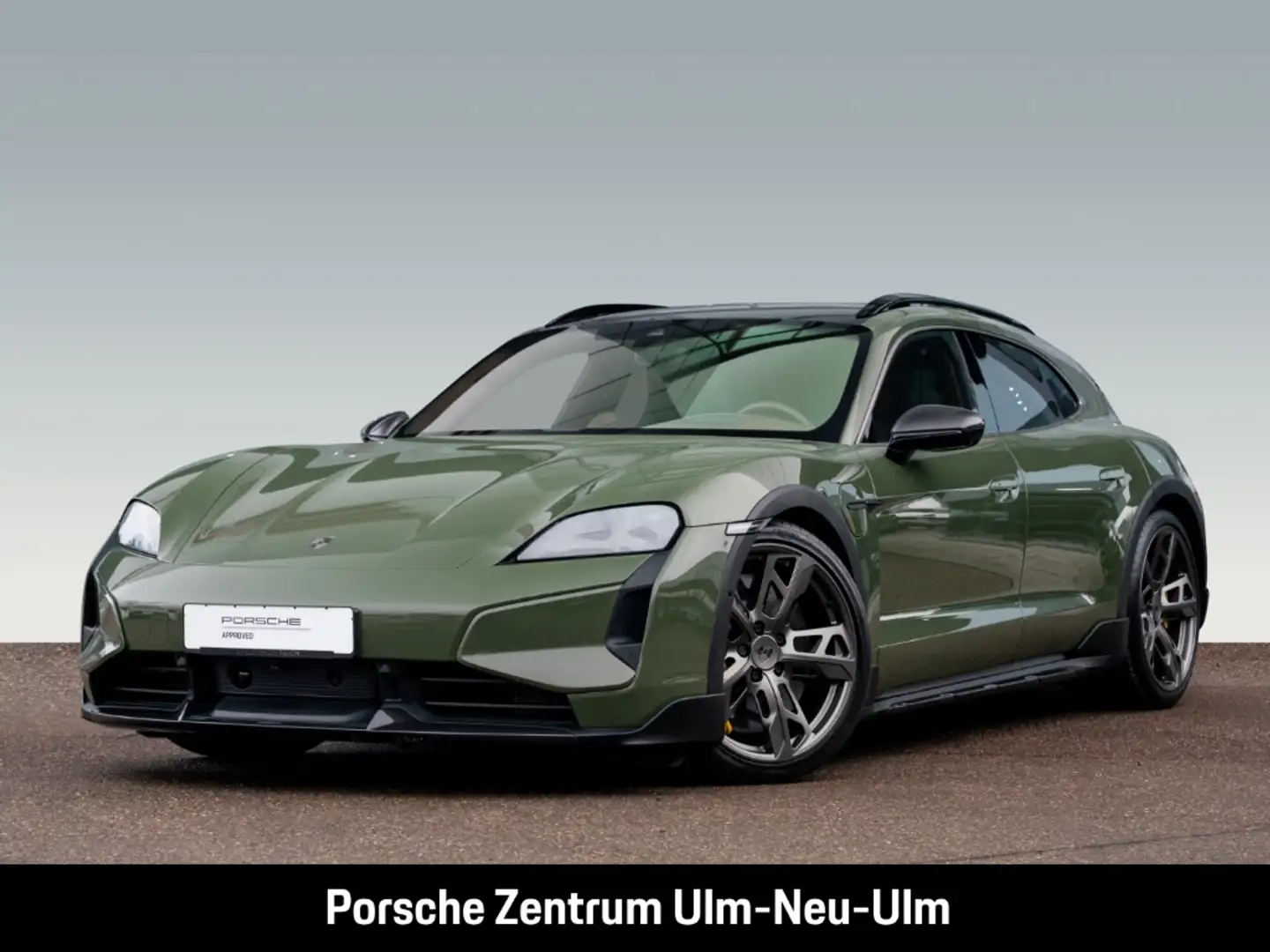Porsche Taycan Turbo S Cross Turismo Burmester Clubleder Vert - 1