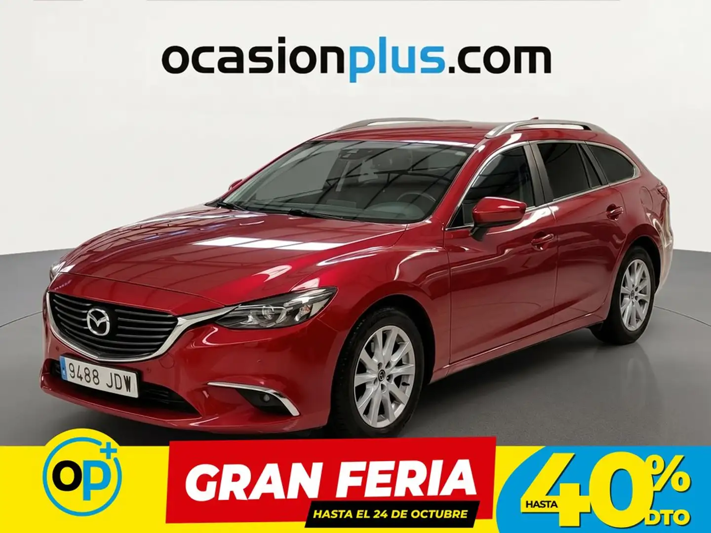 Mazda 6 W. 2.2DE Style Aut. Rojo - 1