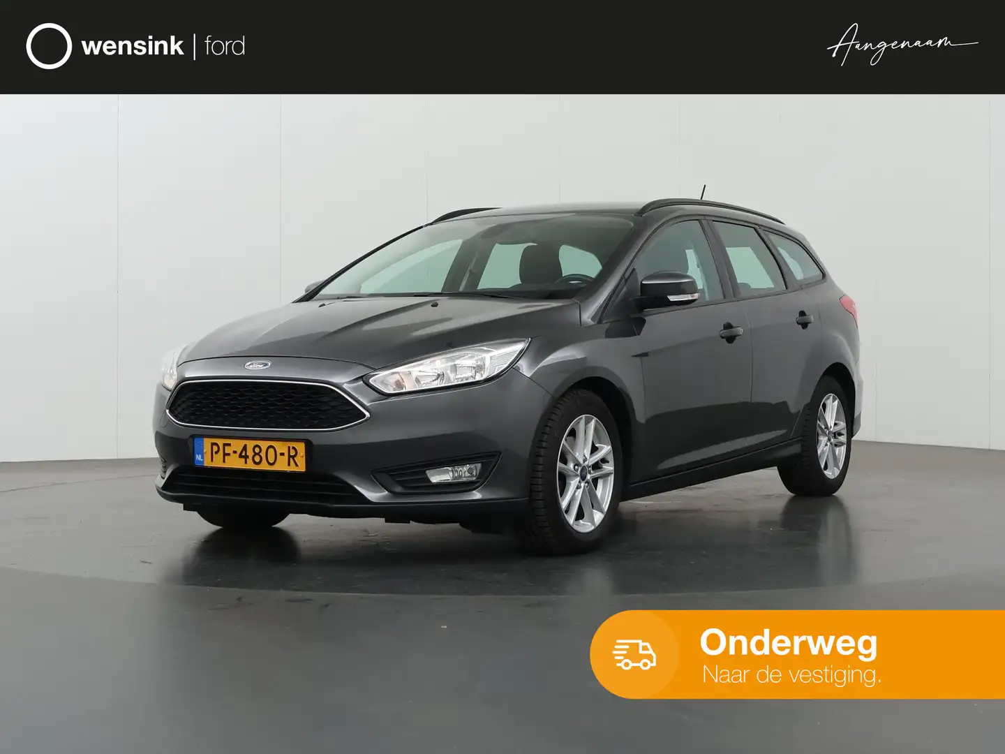 Ford Focus Wagon 1.0 Lease Edition | Navigatie | Climate Cont Grijs - 1