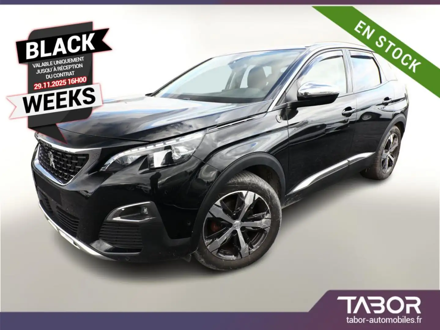 Peugeot 3008 1.5 BlueHDi 130 Aut. Crossway GPS Schwarz - 1