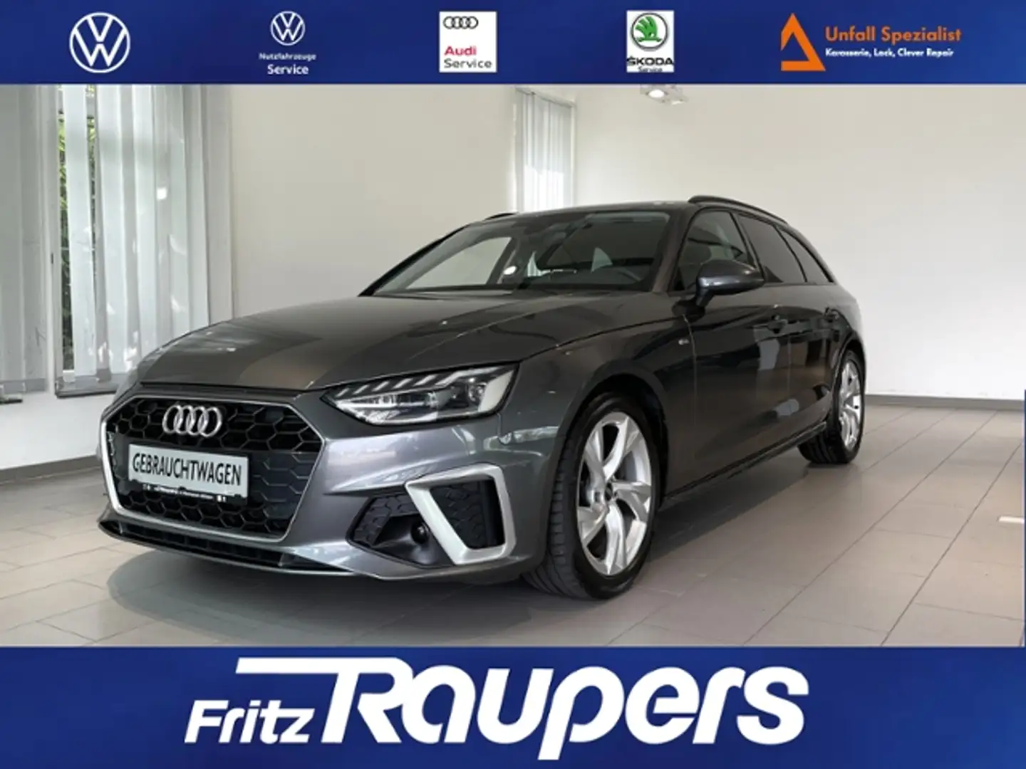 Audi A4 Avant S-tronic 35 TDI S line +NAVI+ACC Grau - 1