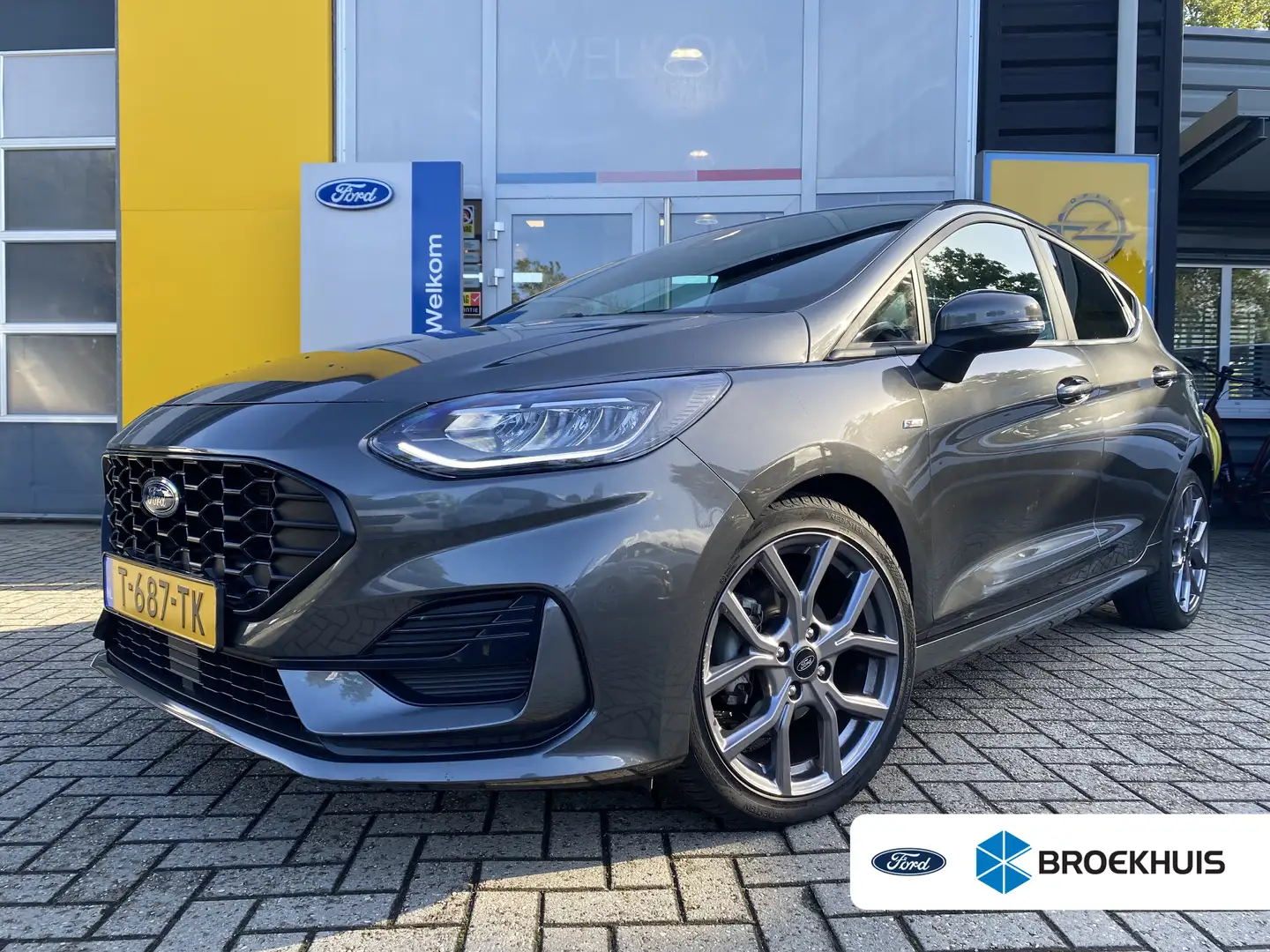 Ford Fiesta 1.0 125pk Hybrid ST-Line | STUUR STOEL&VOORRUITVER Gris - 1