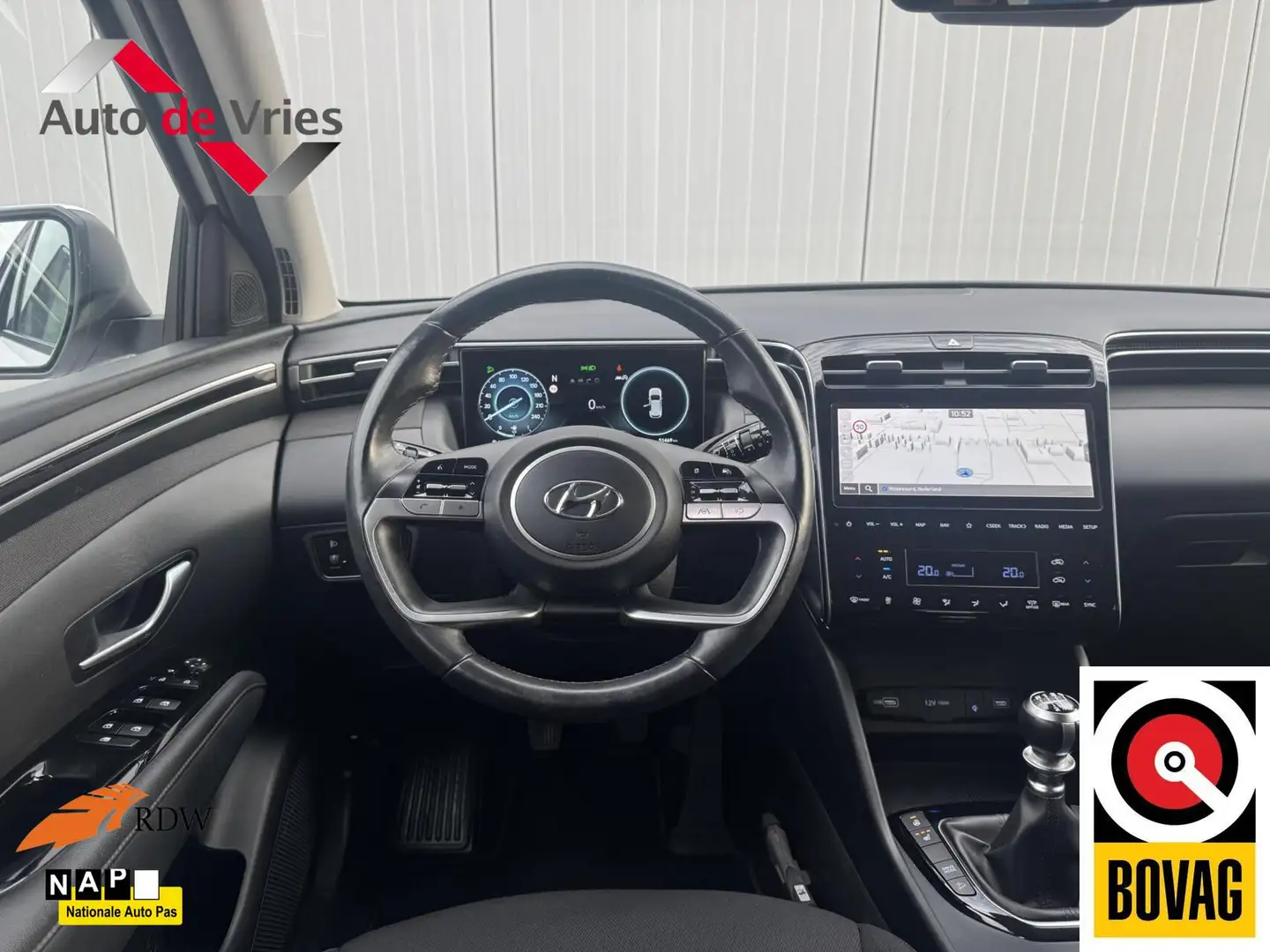 Hyundai TUCSON 1.6 T-GDI MHEV Comfort Smart|Trekhaak|NL-Auto Wit - 2