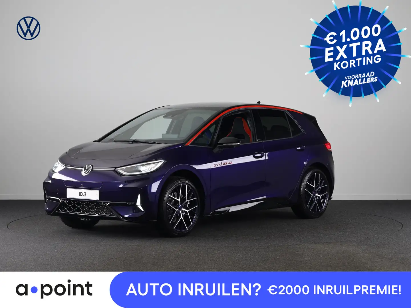 Volkswagen ID.3 GTX Limited Edition 79 kWh accu, 240 kW / 326 PK H Fekete - 1