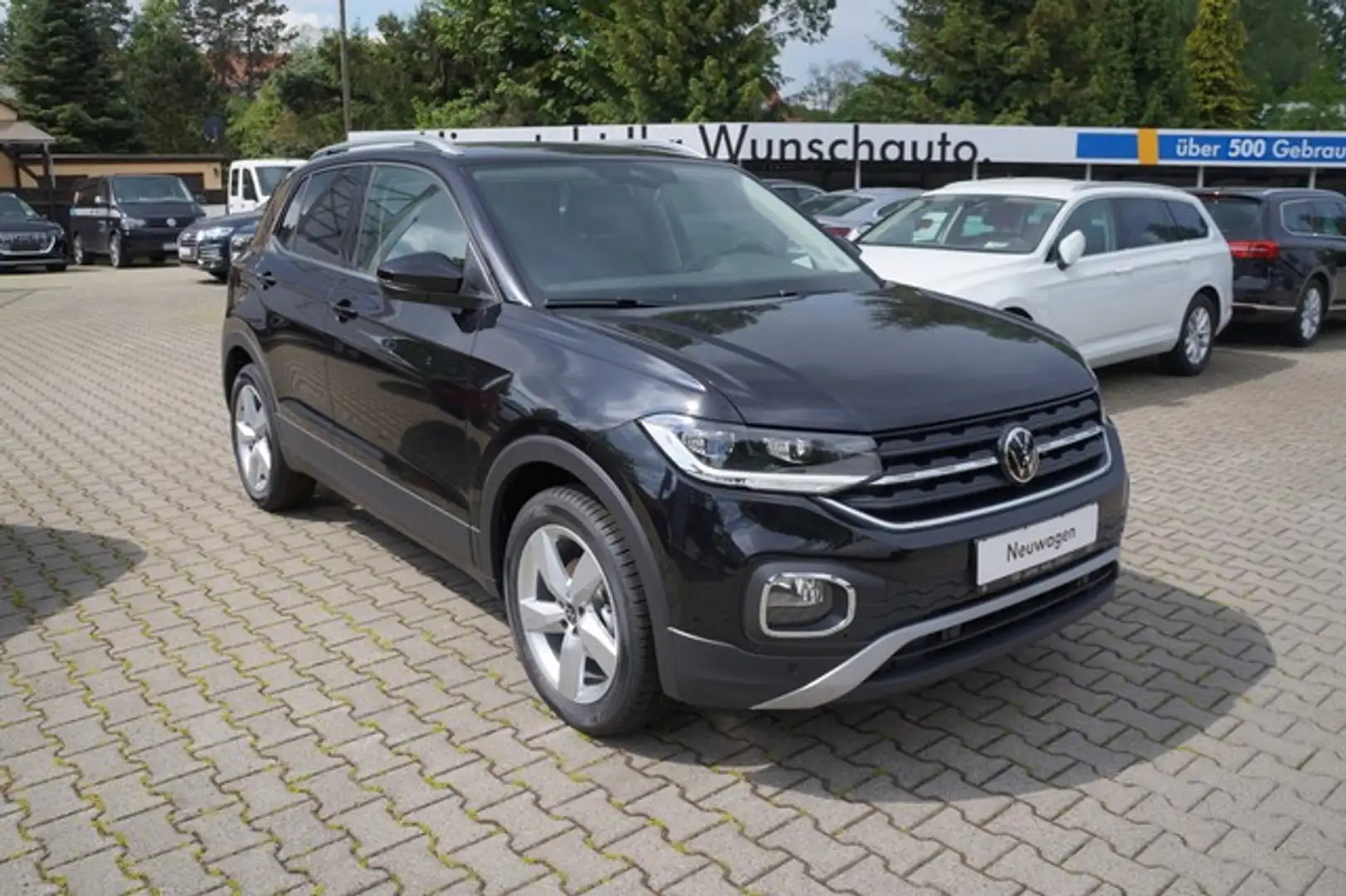 Volkswagen T-Cross Style DSG AHK Kamera ACC LED Navi Climatronic Schwarz - 2