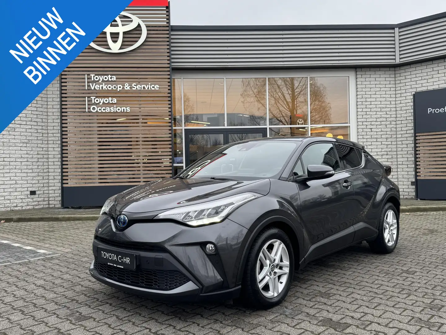 Toyota C-HR 1.8 HYBRID DYNAMIC STOELVERW APPLE/ANDROID BSM CAM Gris - 1