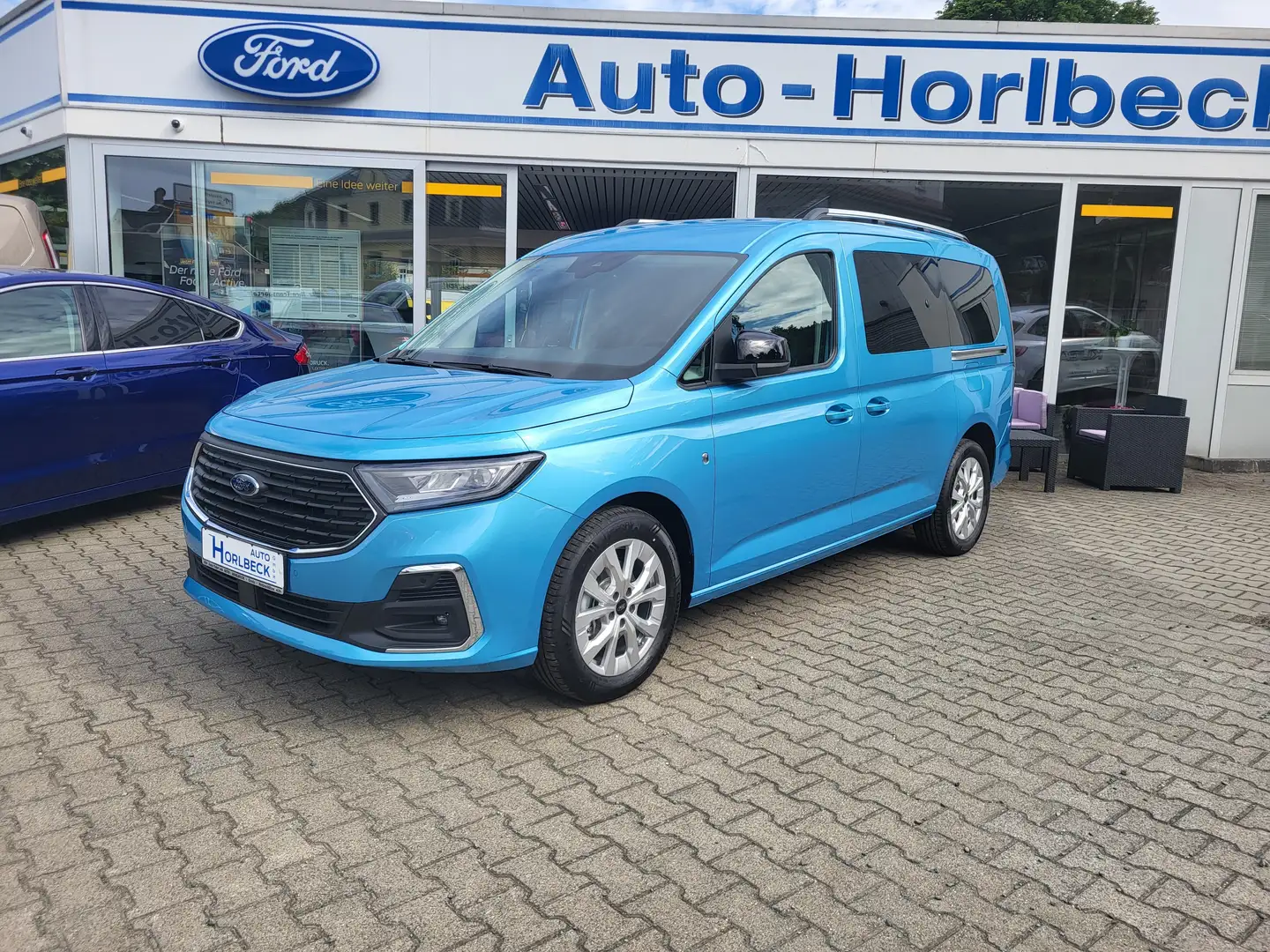 Ford Tourneo Connect Titanium/L2 Blau - 1