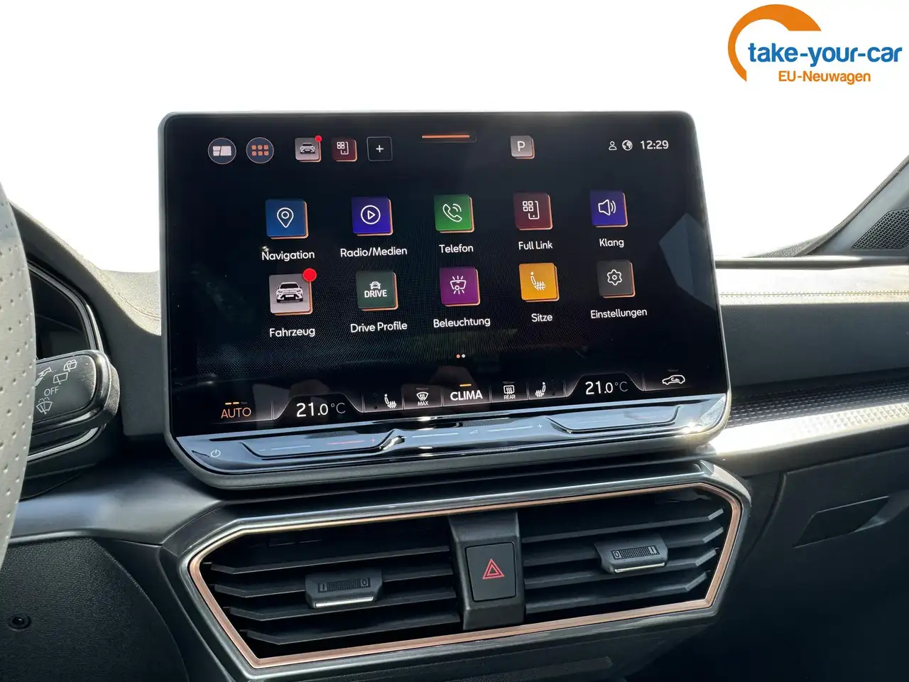 Cupra Formentor VZ 4x4 AHK+NAVI+KAMERA+eHK+KESSY+ACC+19" ALU+LE..., миниатюра 15