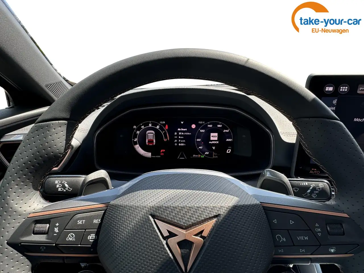 Cupra Formentor VZ 4x4 AHK+NAVI+KAMERA+eHK+KESSY+ACC+19" ALU+LE..., миниатюра 14