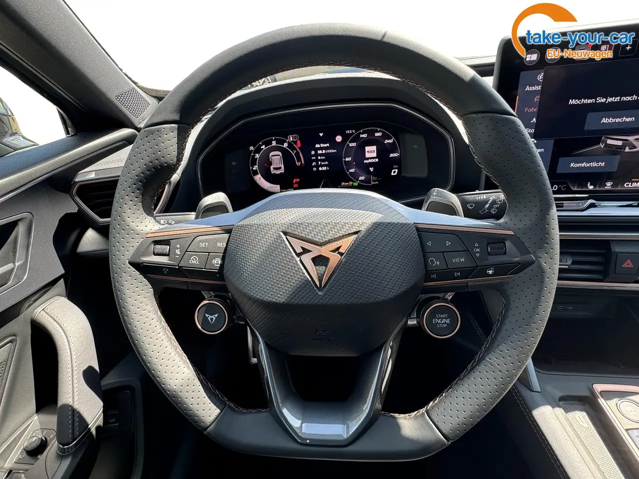 Cupra Formentor VZ 4x4 AHK+NAVI+KAMERA+eHK+KESSY+ACC+19" ALU+LE..., миниатюра 13