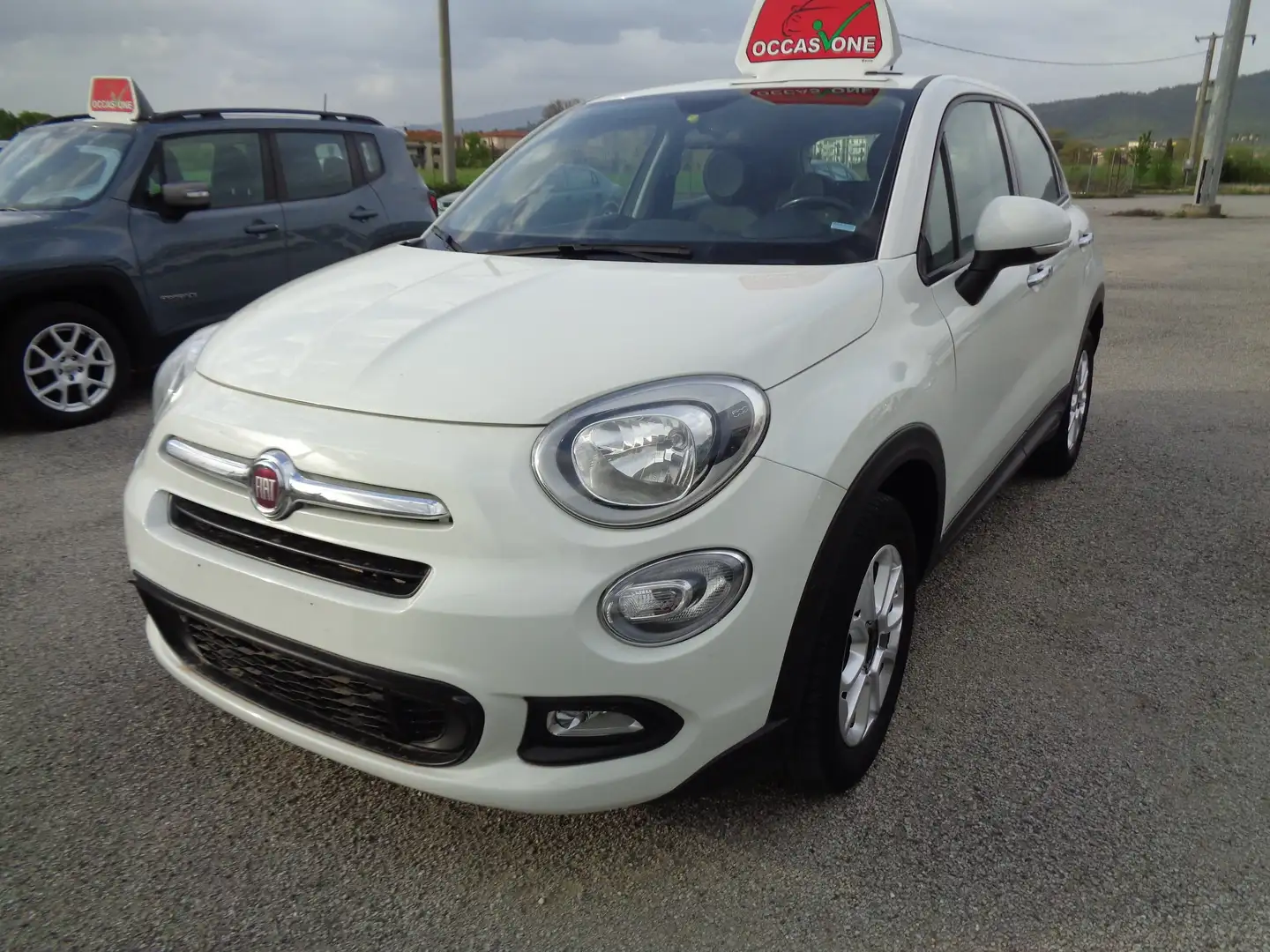 Fiat 500X 500X 1.3 mjt Lounge 4x2 95cv my18 Bianco - 1