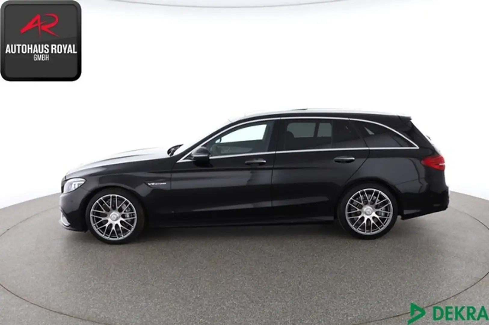 Mercedes-Benz C 63 AMG T BURMESTER,MEMORY,KEYLESS,DISTRONIC,SH Black - 2