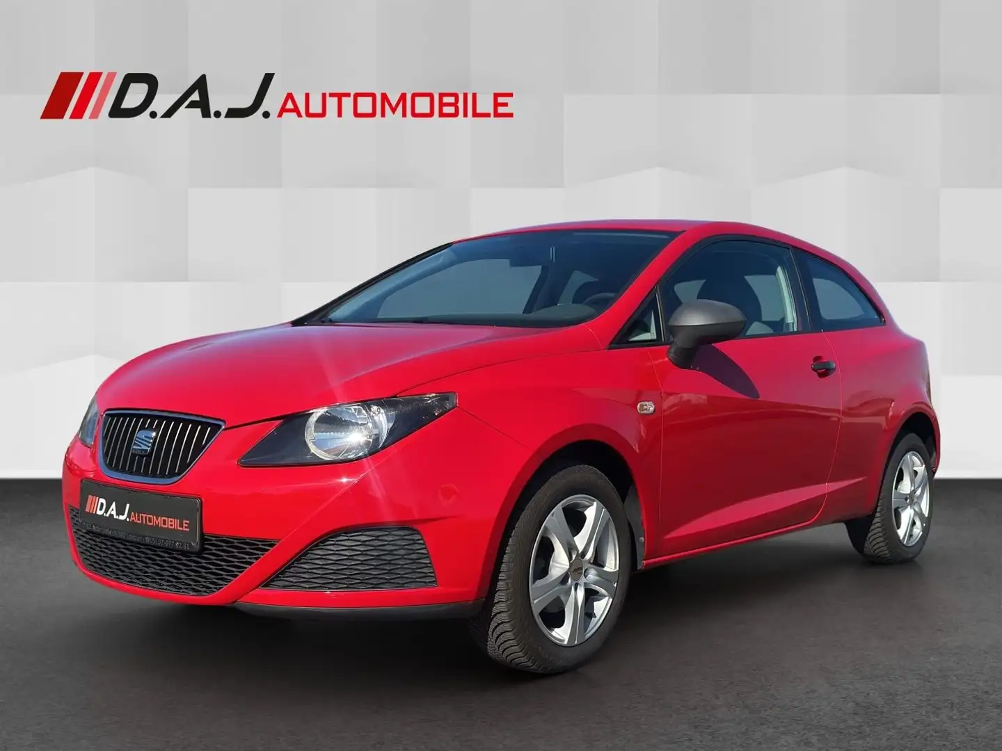 SEAT Ibiza SC 1.4 16V Reference /1.Hand Klima SHZ Alu Rojo - 1