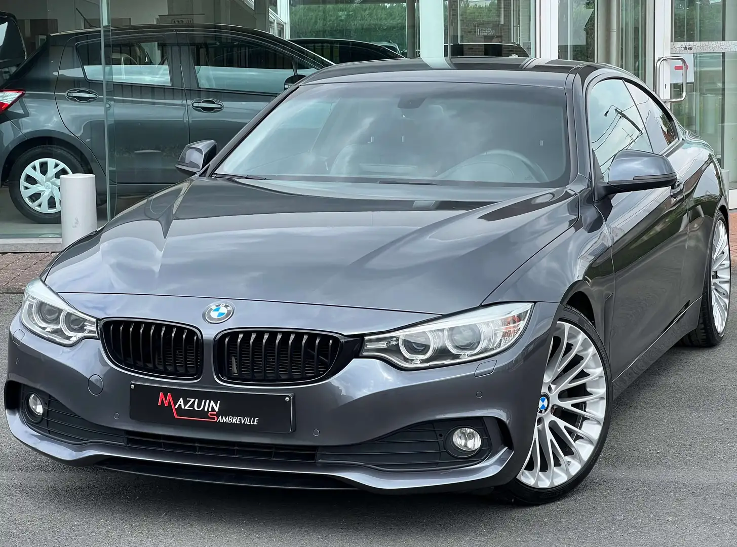 BMW 420 Coupé dAS * M-Sport * Shadow Line * JA 19\u0027\u0 Gris - 1