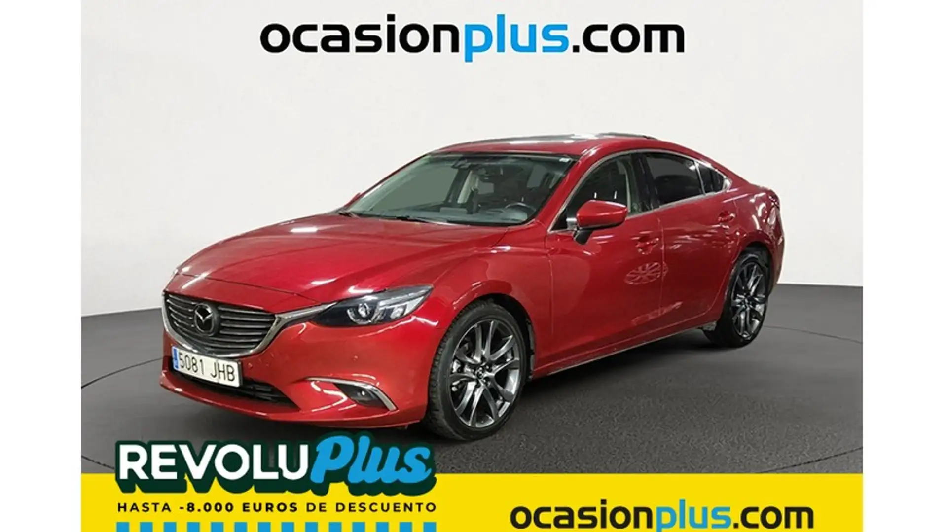 Mazda 6 2.2DE Lux.+P.Prem.+P.Travel Aut. 175 Rouge - 1